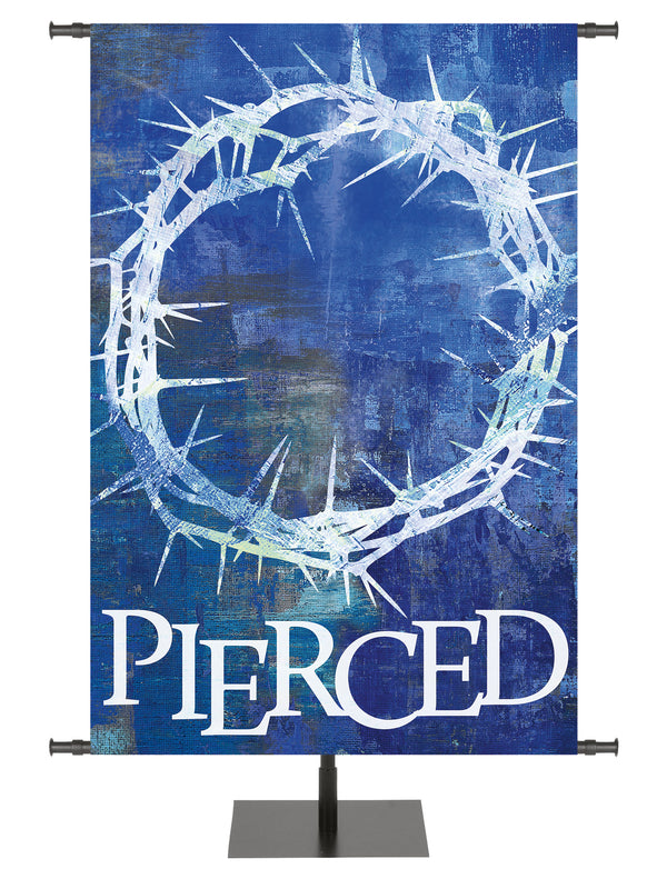 Brush Strokes of Easter Pierced