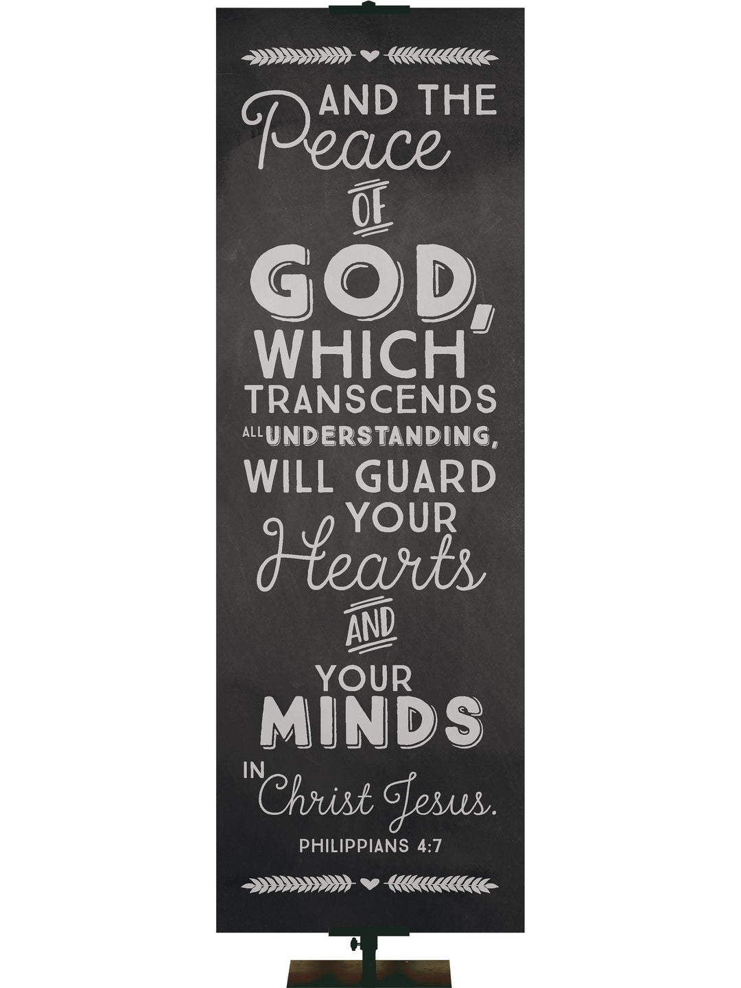 Chalkboard The Peace of God - Year Round Banners - PraiseBanners