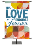 Circle of His Truth His Love Endures Forever - Year Round Banners - PraiseBanners
