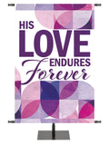 Circle of His Truth His Love Endures Forever - Year Round Banners - PraiseBanners