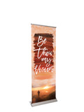 Retractable Banner with Stand Celebration in Song Be Thou My Vision - Year Round Banners - PraiseBanners