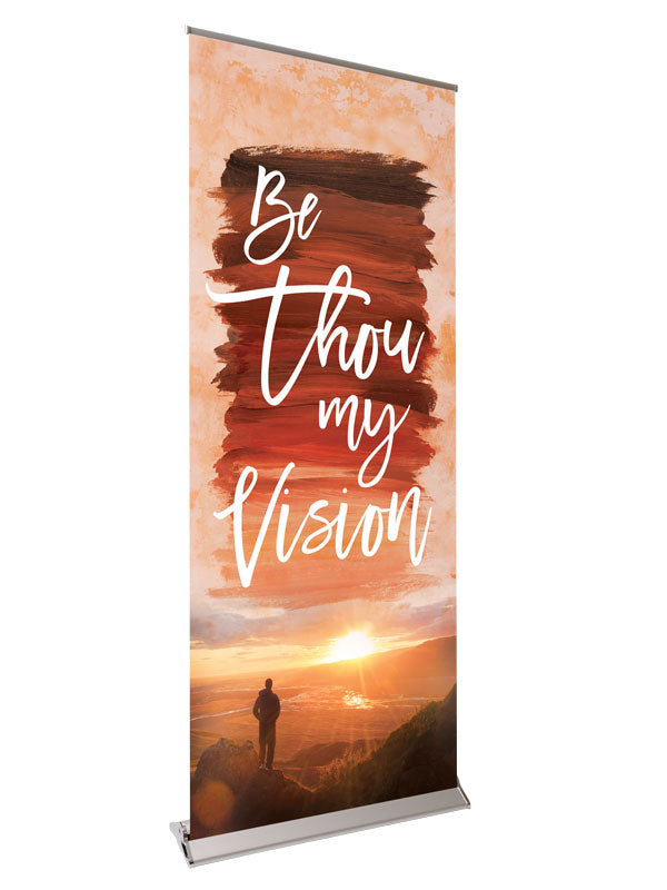 Retractable Banner with Stand Celebration in Song Be Thou My Vision - Year Round Banners - PraiseBanners