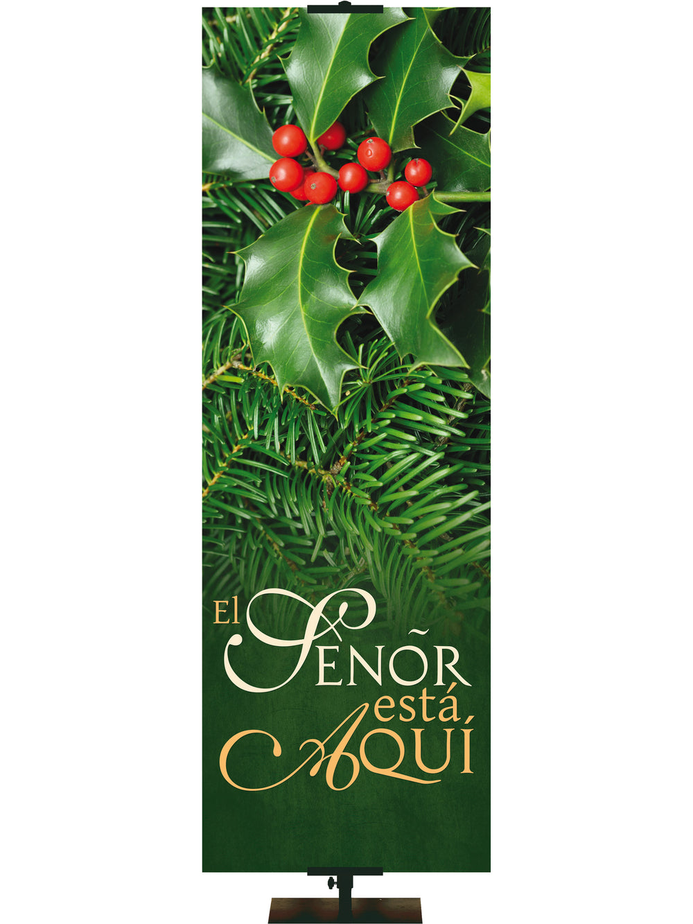 Spanish Colors of Christmas The Lord is Come - Christmas Banners - PraiseBanners