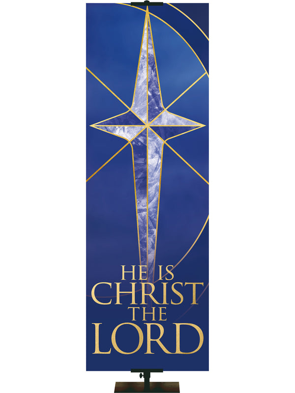 He Is Christ The Lord Christmas Liturgical Banner