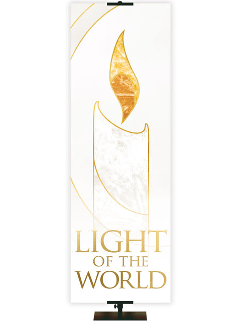 Custom Banner Christmas Liturgy Light Of The World
