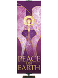 Peace On Earth Christmas Liturgical Banner