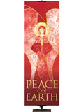 Peace On Earth Christmas Liturgical Banner