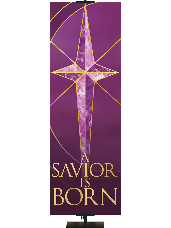 Christmas Liturgy A Savior Is Born - Christmas Banners - PraiseBanners