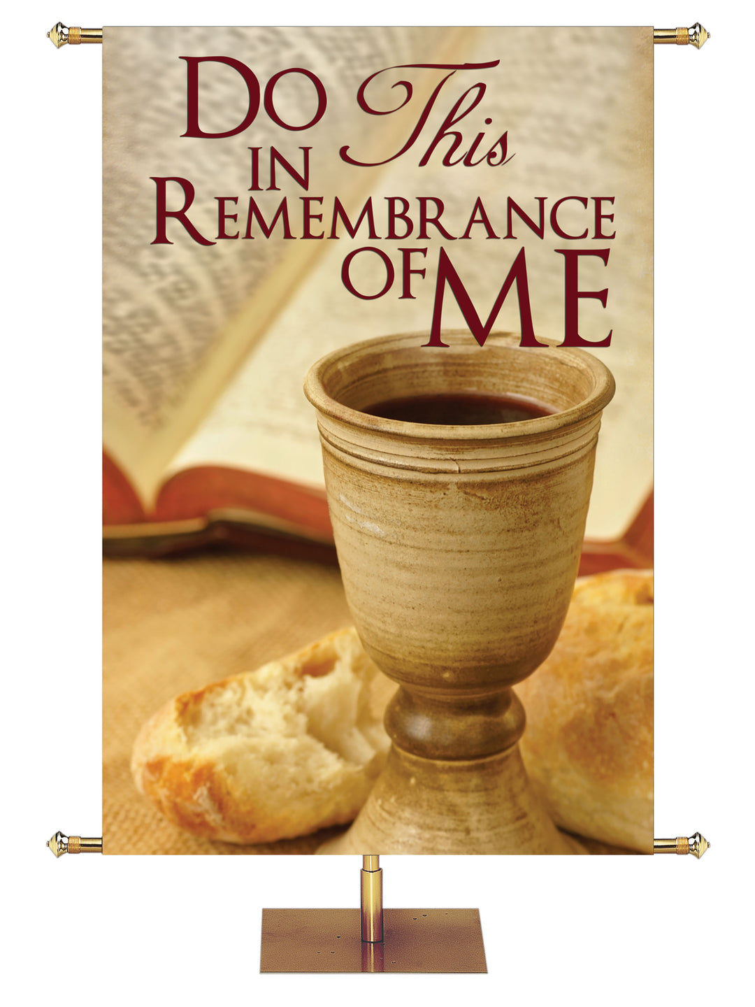Communion In Remembrance Style II Banner