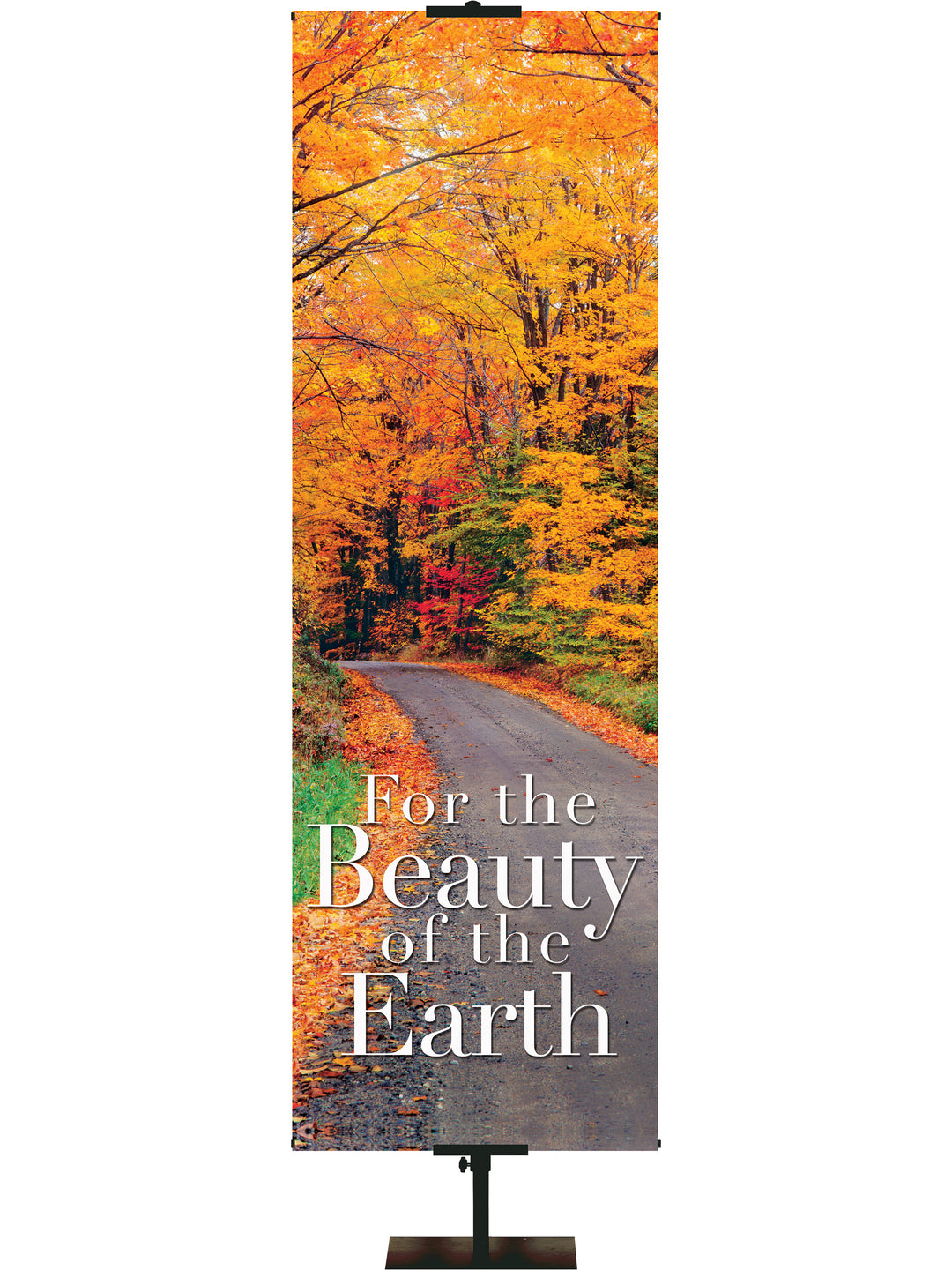 Creation Fall & Thanksgiving For the Beauty (Woods) - Fall Banners - PraiseBanners