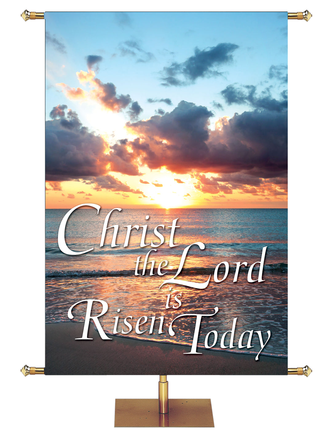 Easter Creation Christ is the Lord - Easter Banners - PraiseBanners