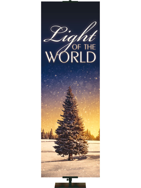 Christmas Creation Light of the World - Christmas Banners - PraiseBanners