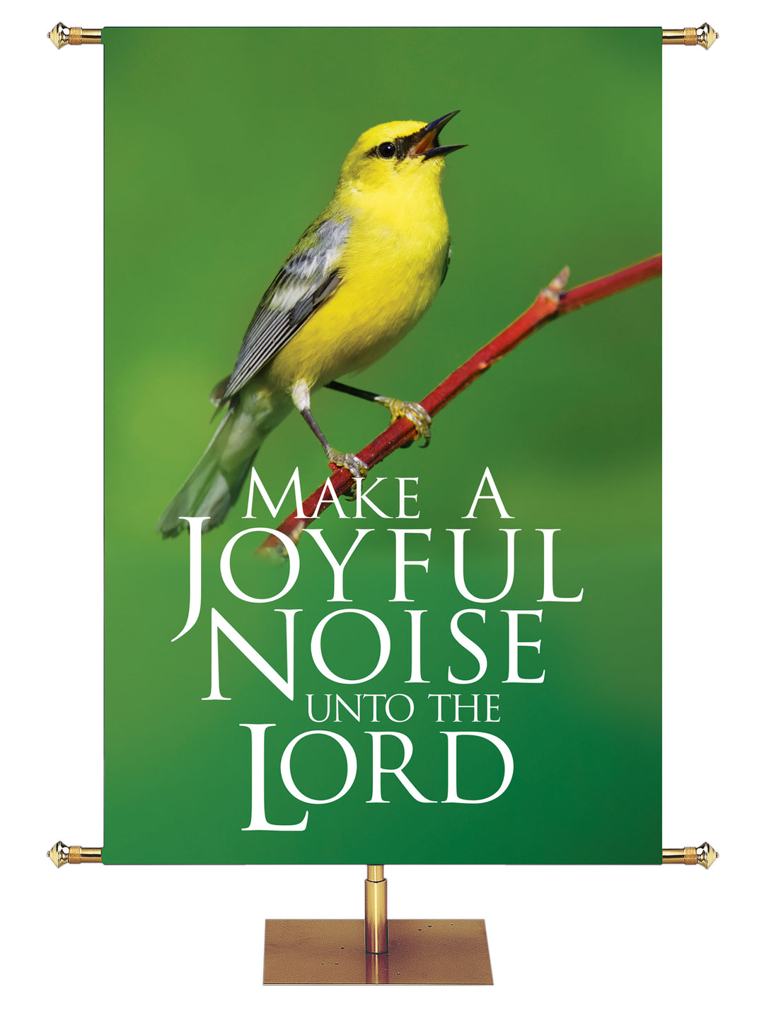 Joyful Noise Creation Church Banner