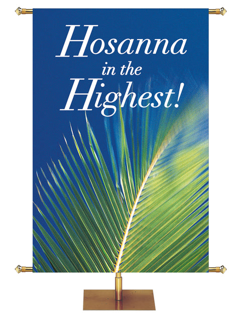 Easter Creation Hosanna in the Highest - Easter Banners - PraiseBanners