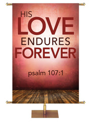  Contemporary Scriptures His Love Endures Forever Psalm 107:1