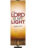 Contemporary Scriptures The Lord is My Light - Year Round Banners - PraiseBanners
