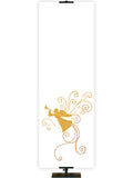 Custom Advent Foil Angel Banner-Right - Custom Advent Banners - PraiseBanners