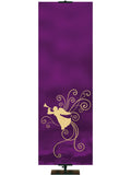 Custom Advent Foil Angel Banner-Right - Custom Advent Banners - PraiseBanners