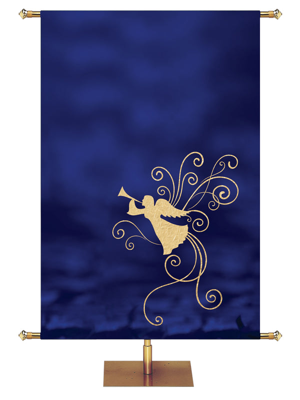 Custom Banner Advent Foil Angel - Left