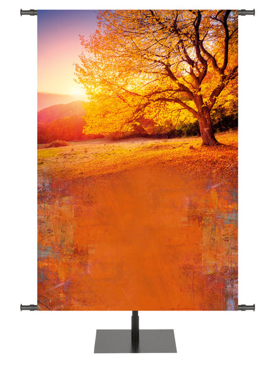 Arbors of Autumn Custom Banner Design 3 - Custom Fall Banners - PraiseBanners