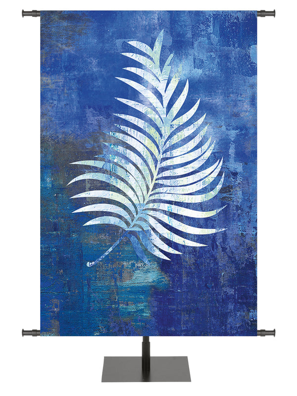 Custom Banner Brush Strokes of Easter Blessed