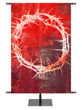 Custom Banner Brush Strokes of Easter Finished - Custom Easter Banners - PraiseBanners