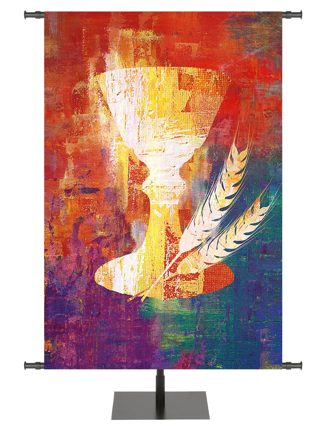 Brush Strokes of Faith Custom Banner Communion - Custom Year Round Banners - PraiseBanners