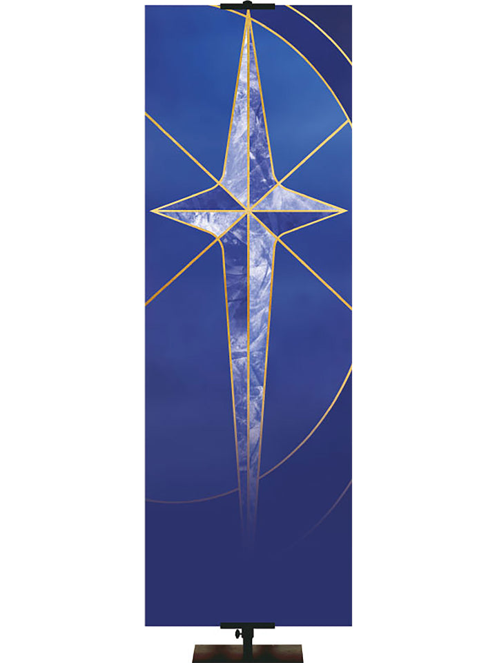 Christmas Liturgy Custom Banner Star (Right) - Custom Liturgical Banners - PraiseBanners