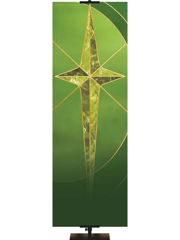 Christmas Liturgy Custom Banner Star (Right) - Custom Liturgical Banners - PraiseBanners