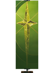 Christmas Liturgy Custom Banner Star (Left) - Custom Liturgical Banners - PraiseBanners