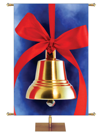 Christmas Bell Custom Banner - Custom Christmas Banners - PraiseBanners