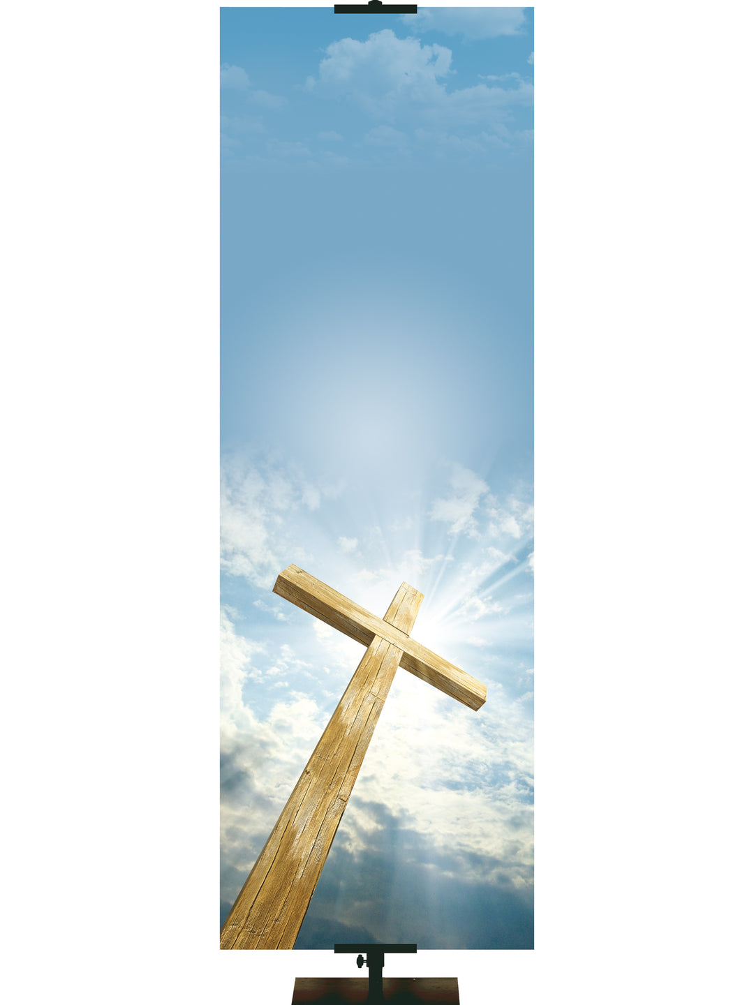 Custom Banner Economical Promise of Easter I Am the Resurrection - Custom Easter Banners - PraiseBanners
