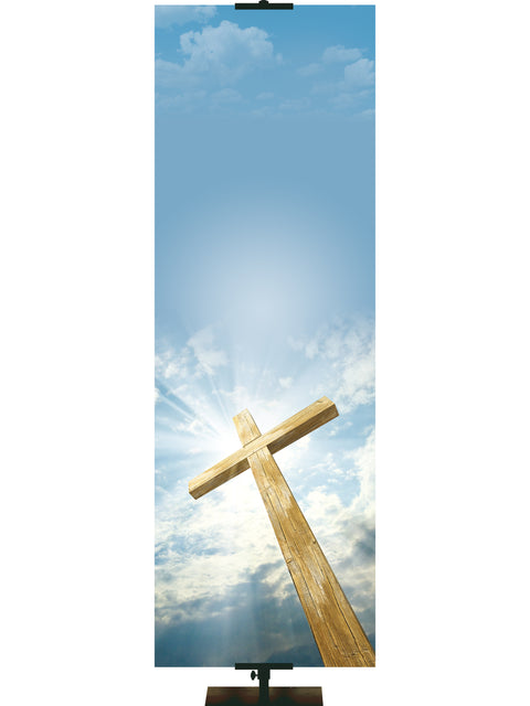 Heavenly Cross Custom Banner - Custom Easter Banners - PraiseBanners
