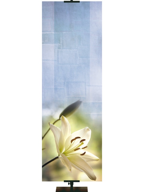 Custom Easter Adorations Lily - Custom Easter Banners - PraiseBanners
