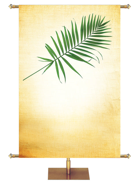Custom Easter Elegance Palm Leaf - Custom Easter Banners - PraiseBanners