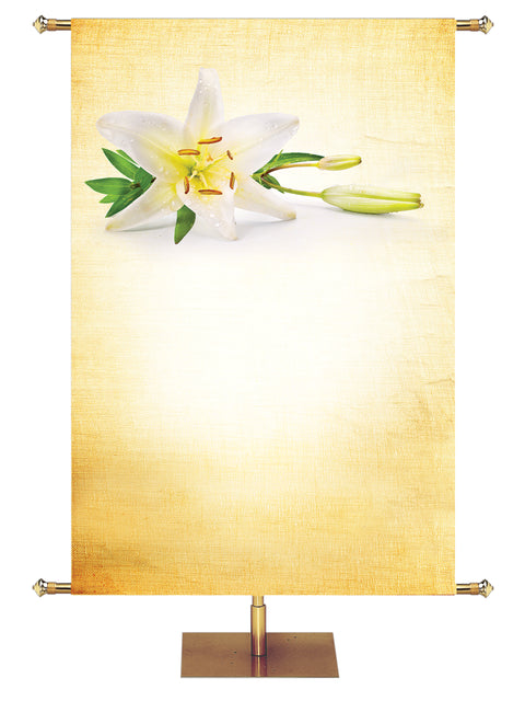 Custom Easter Elegance Lily - Custom Easter Banners - PraiseBanners