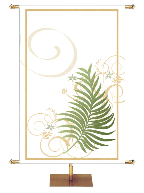 Custom Foil Palm Leaf - Custom Easter Banners - PraiseBanners