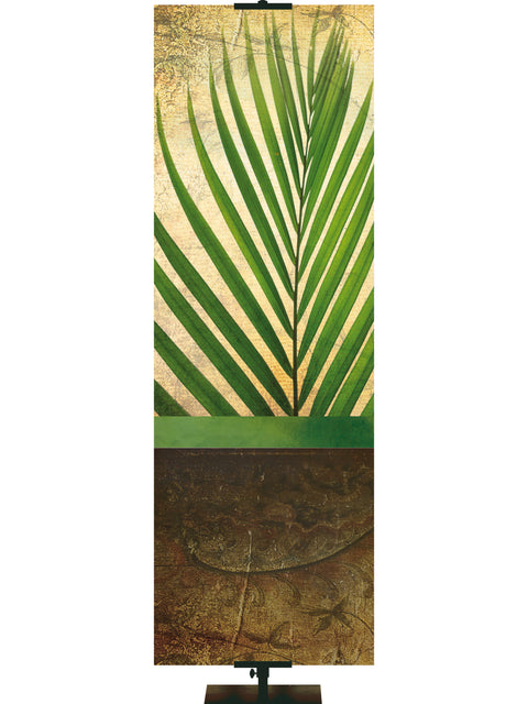 Palm Branch Custom Banner - Custom Easter Banners - PraiseBanners