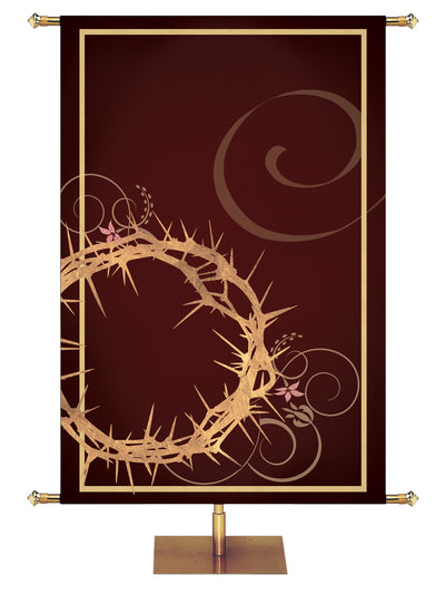 Custom Crown of Thorns Banner - Custom Easter Banners - PraiseBanners