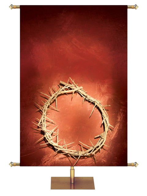 Crown of Thorns Easter Custom Banner Background
