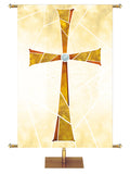 Custom Eternal Emblems of Easter Banner Cross Left - Custom Easter Banners - PraiseBanners