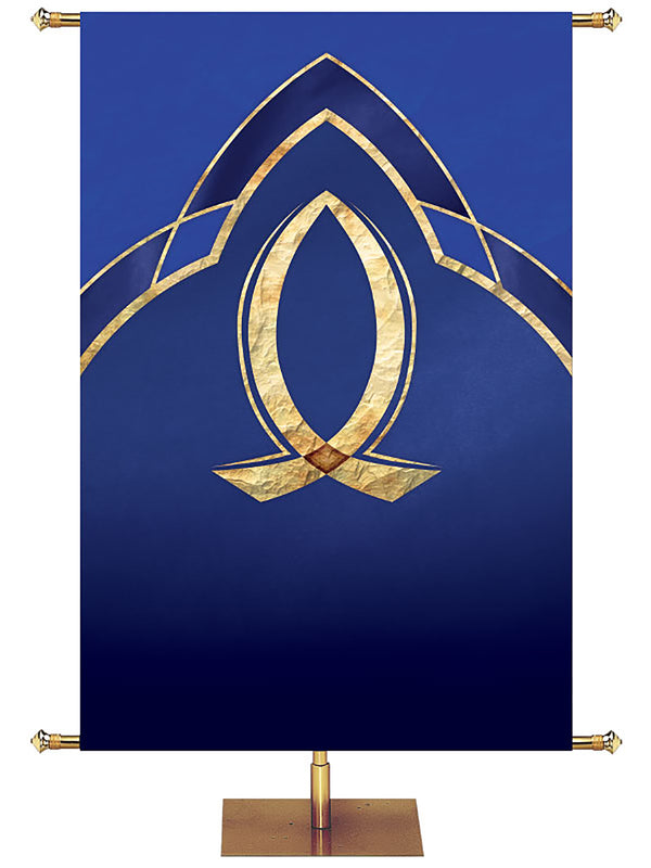 Custom Banner Eternal Emblems of Faith Go and Make Disciples