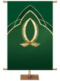 Custom Eternal Emblem Fish - Custom Liturgical Banners - PraiseBanners