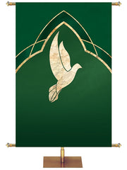 Custom Eternal Emblem Dove - Custom Liturgical Banners - PraiseBanners
