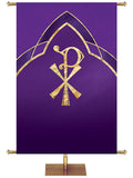 Custom Eternal Emblem Chi-Rho - Custom Liturgical Banners - PraiseBanners