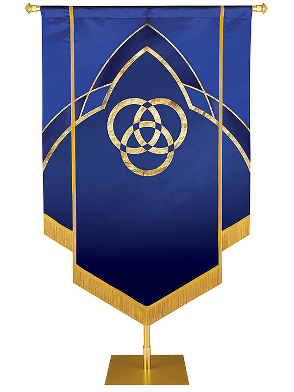 Custom Banner Eternal Emblems of Faith Embellished Trust in the Lord