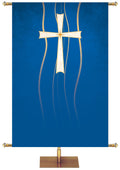Custom Banner Experiencing God Symbols Cross - Custom Year Round Banners - PraiseBanners