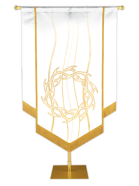 Custom Embellished Experiencing God Crown of Thorns - Custom Hand Crafted Banners - PraiseBanners