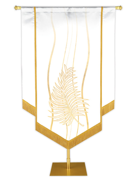 Custom Experiencing God Palm Left Hand-Embellished Banner