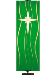 Custom Banner Experiencing God Symbols Star - Custom Liturgical Banners - PraiseBanners